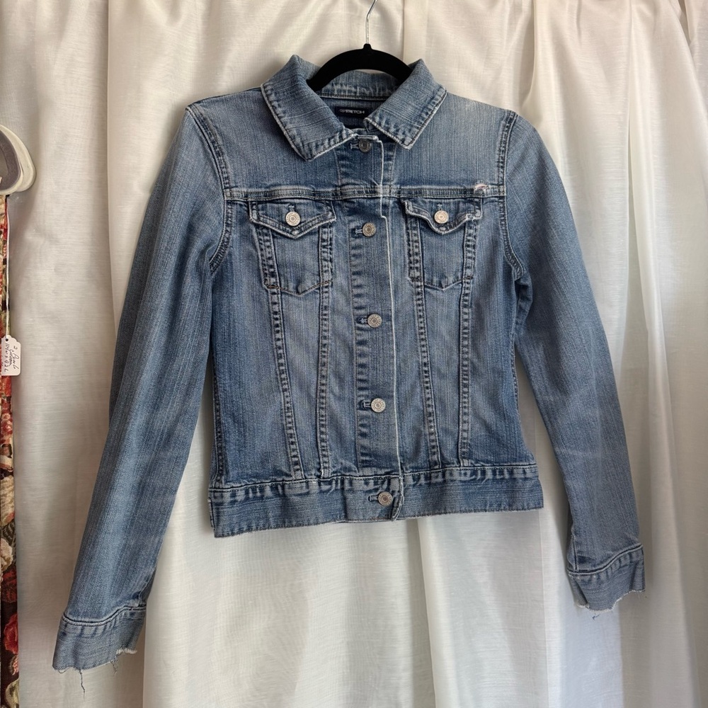 Gap Denim Blue Women's Jean Jacket :: VINTAGE